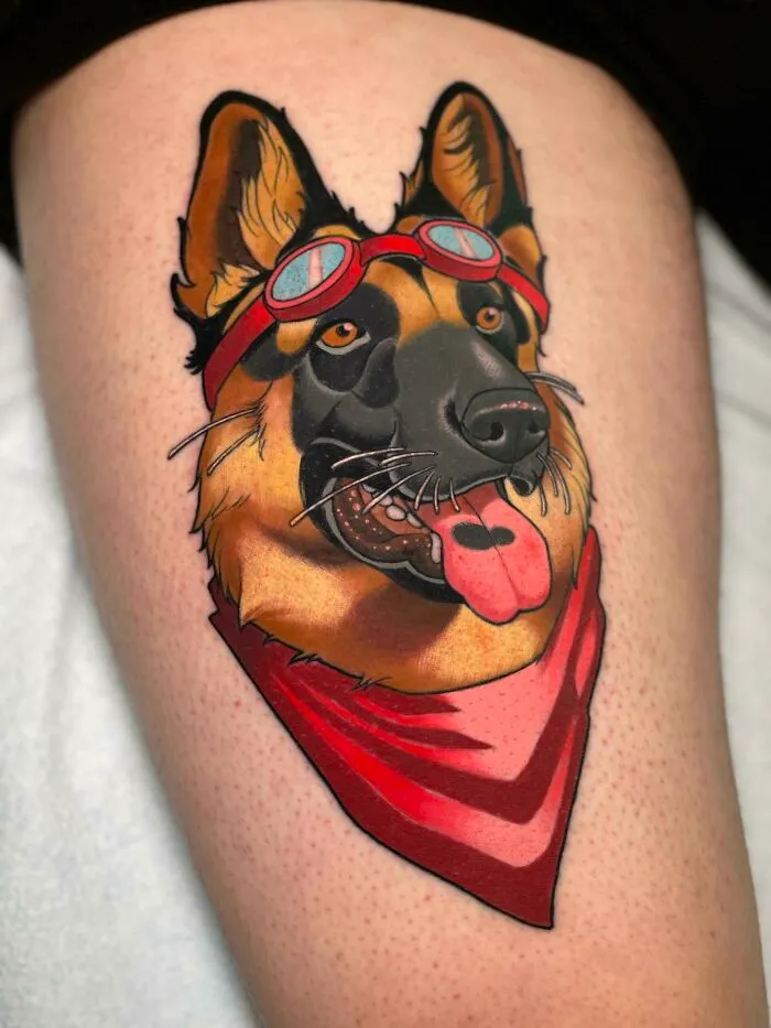 Portrait Of Customer’s Dog