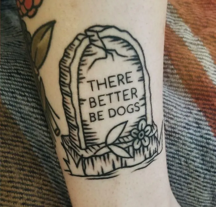 My New Tombstone On My Ankle. From Jenna Szerszen At Topnotch Tattoo