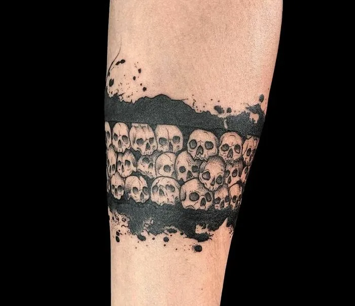 Skulls Armband