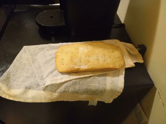 My First Time Baking Bread... Forgot The Yeast