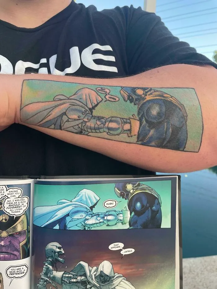 Secret Wars Tattoo