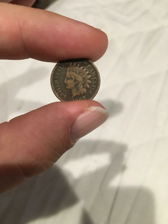 Opened A Roll Of Pennies And Found A 1908 Indian Head Penny