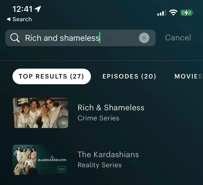 Was Looking Up A Docuseries And Had A Laugh