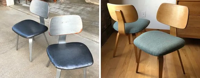 Sillas de comedor Thonet, restauradas