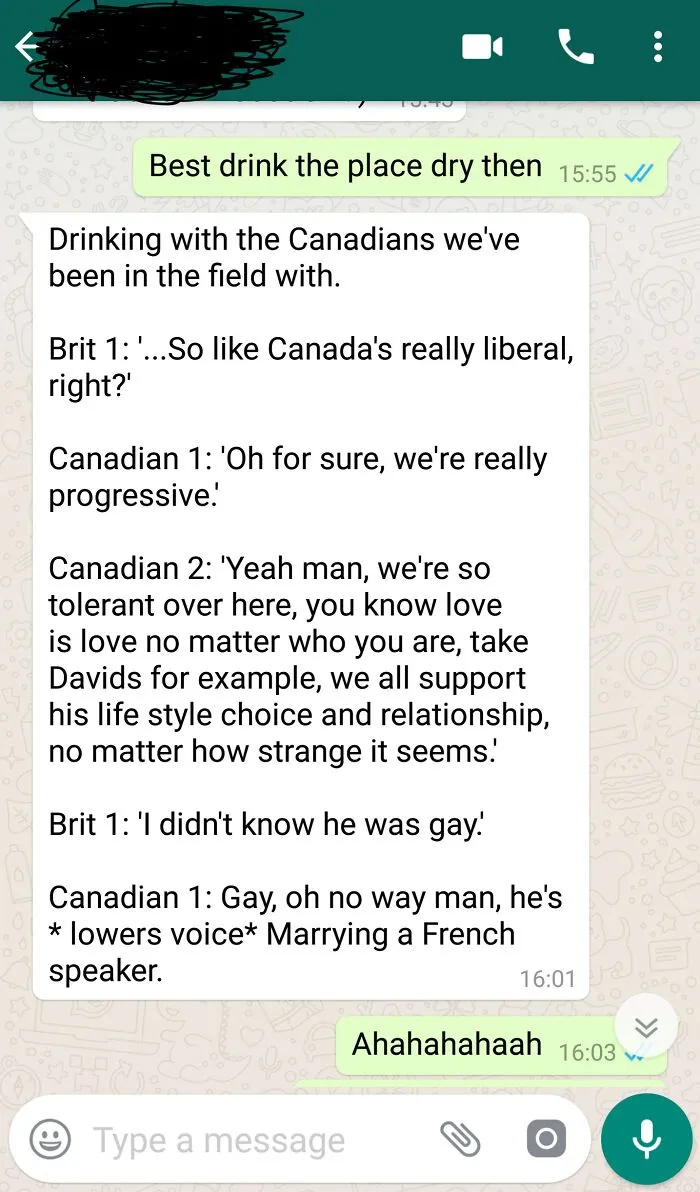 My Best Mate Is In The British Army And Has Just Finished A 9-Month Tour Of Duty In Alberta. He's Just Sent Me This