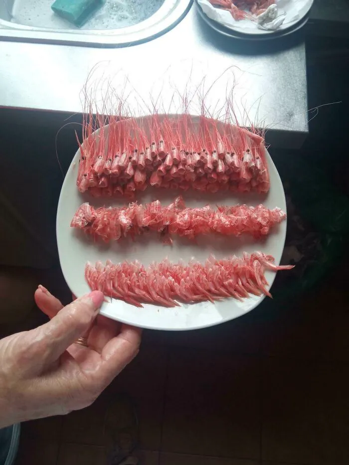 After Ordering Some Shrimp, Customer Returned The Plate Like This