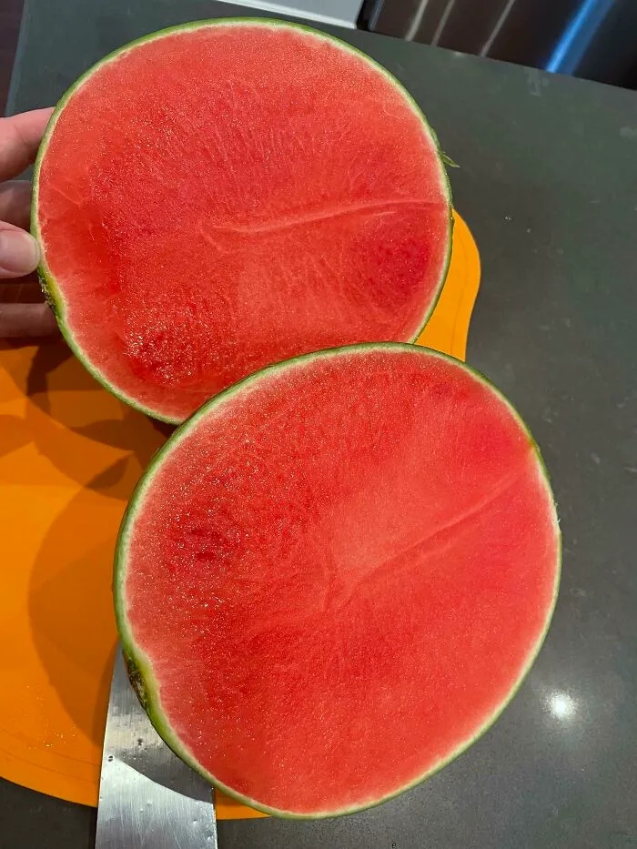 Seedless Watermelon That Is Very Seedless