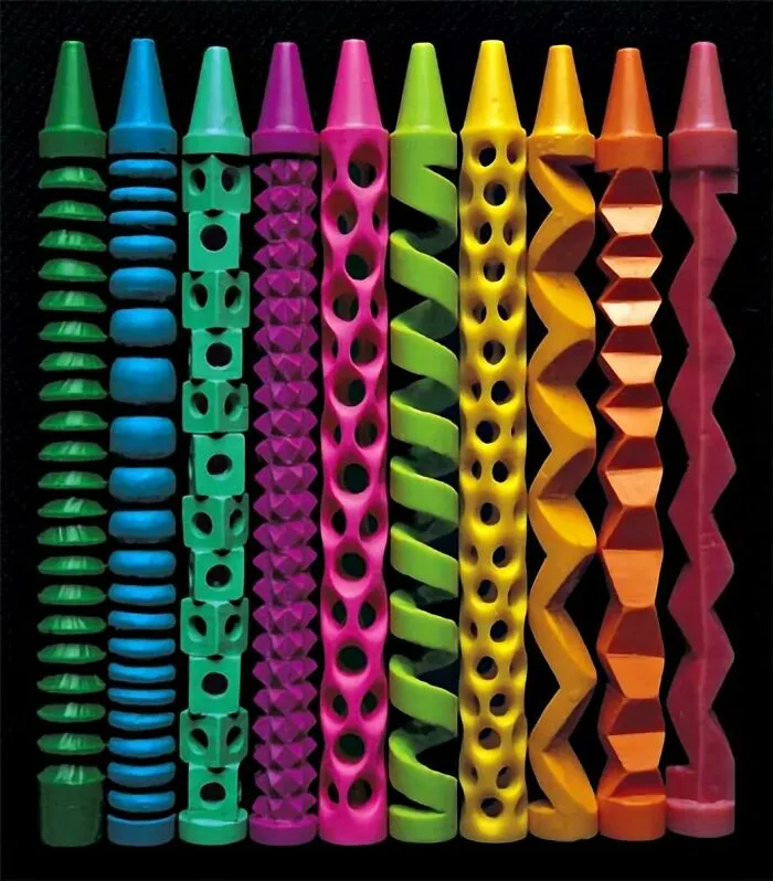 Ten Carved Crayons