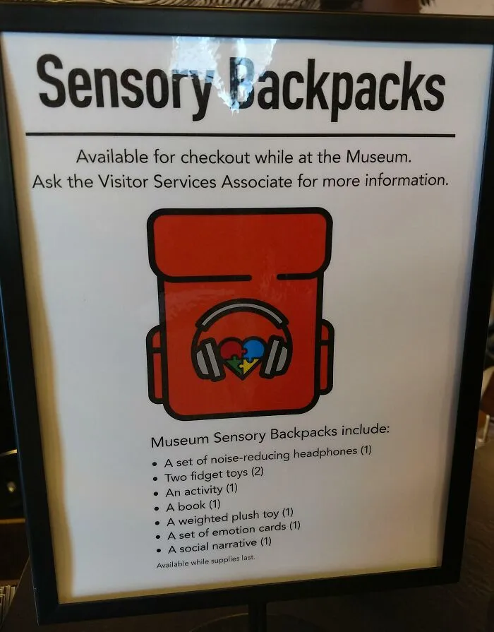 Autism Sign At The History Of Miami Museum
