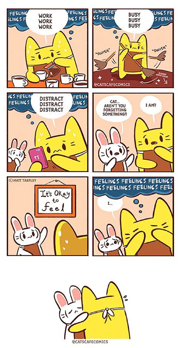 "A Calming Place Where Everyone Can Feel Welcome": 30 Comics By Matt Tarpley Depicting The Lives Of Cute Animals