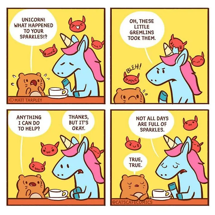 "A Calming Place Where Everyone Can Feel Welcome": 30 Comics By Matt Tarpley Depicting The Lives Of Cute Animals