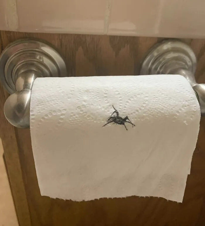 Dibujé esto para mi novio esta mañana y lo olvidé. Me cagué de miedo al verlo