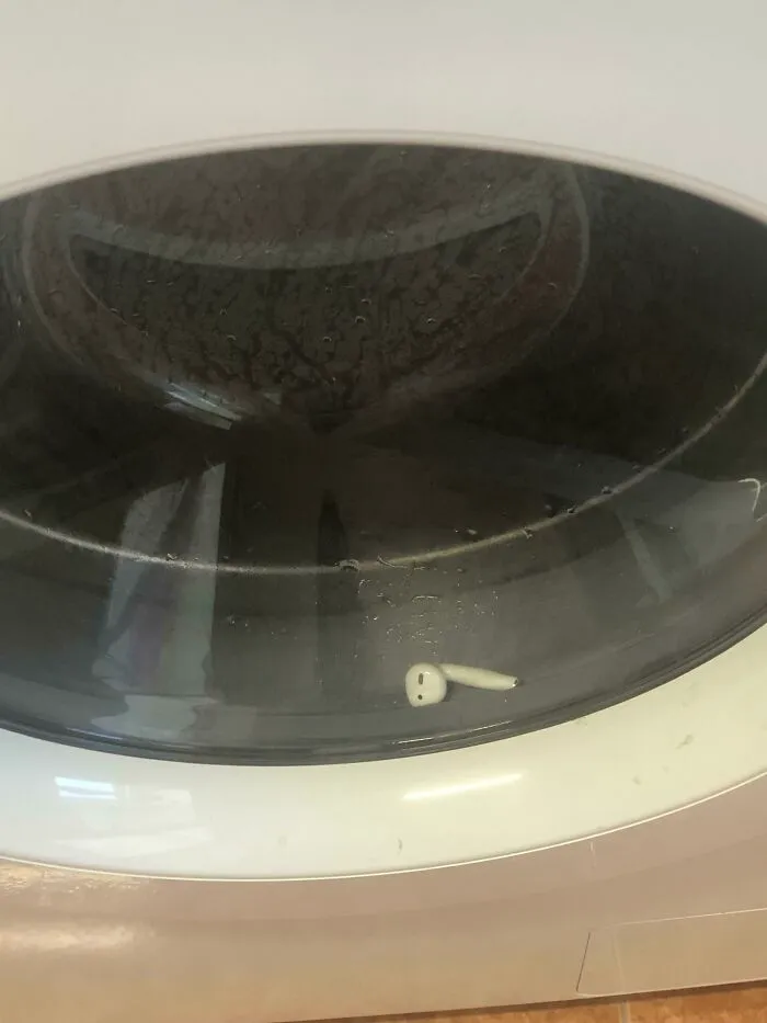 There Were 12 Minutes Left In The Washing Cycle When I Saw This