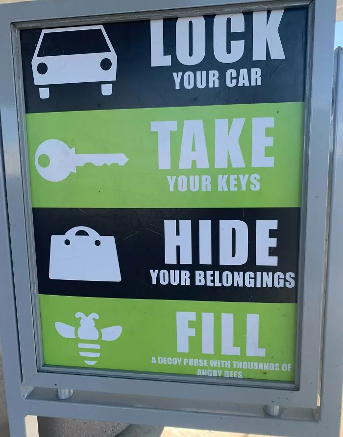 Just Saw This Sign At The Theater When I Was Leaving