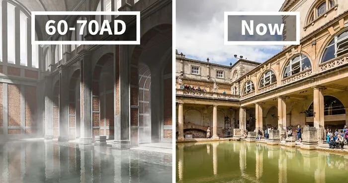 Designers Show What 7 Of Humanity's Greatest Ancient Public Bathrooms Once Looked Like