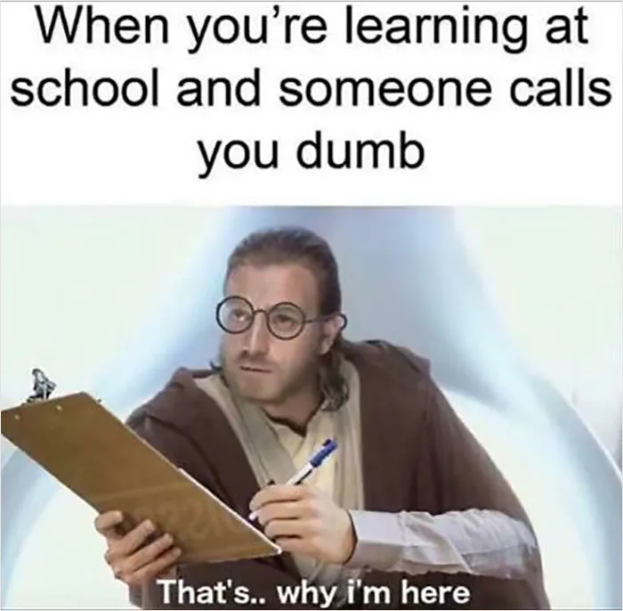 “Duh”