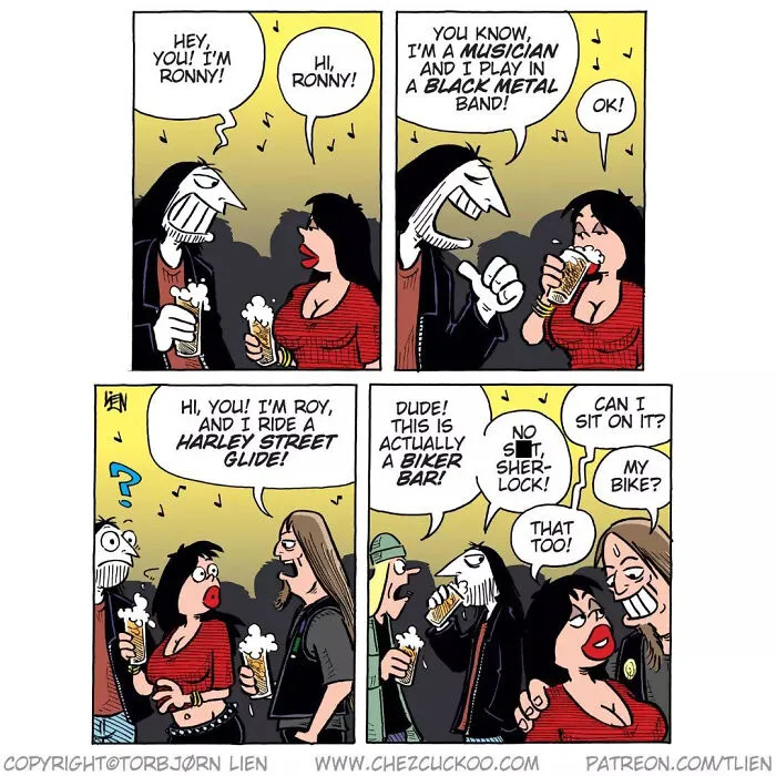 This Norwegian Artist Makes Comics Featuring Funny And Unexpected Endings (30 New Pics)