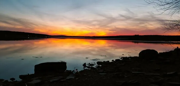 Sunset Lake Wallenpaupack Pa