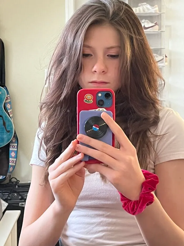 Curled It…sad All The Red Washed Out