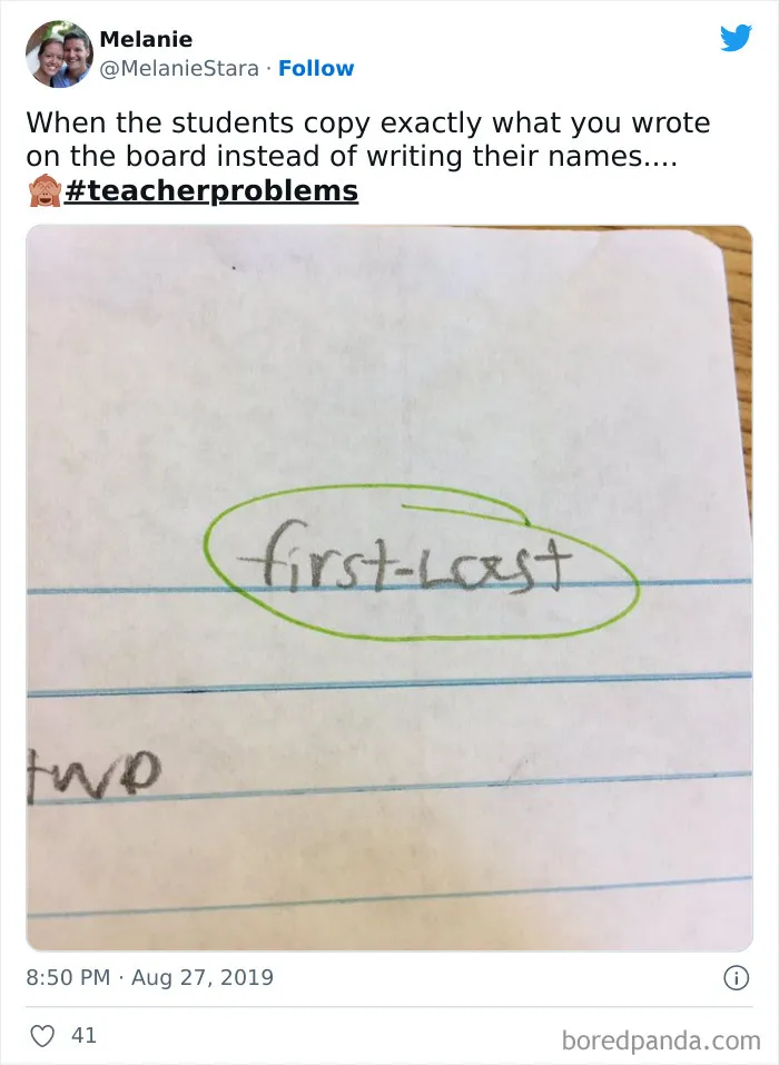 50 Times Teachers Tweeted Something So Hilarious, It Had To Be Shared