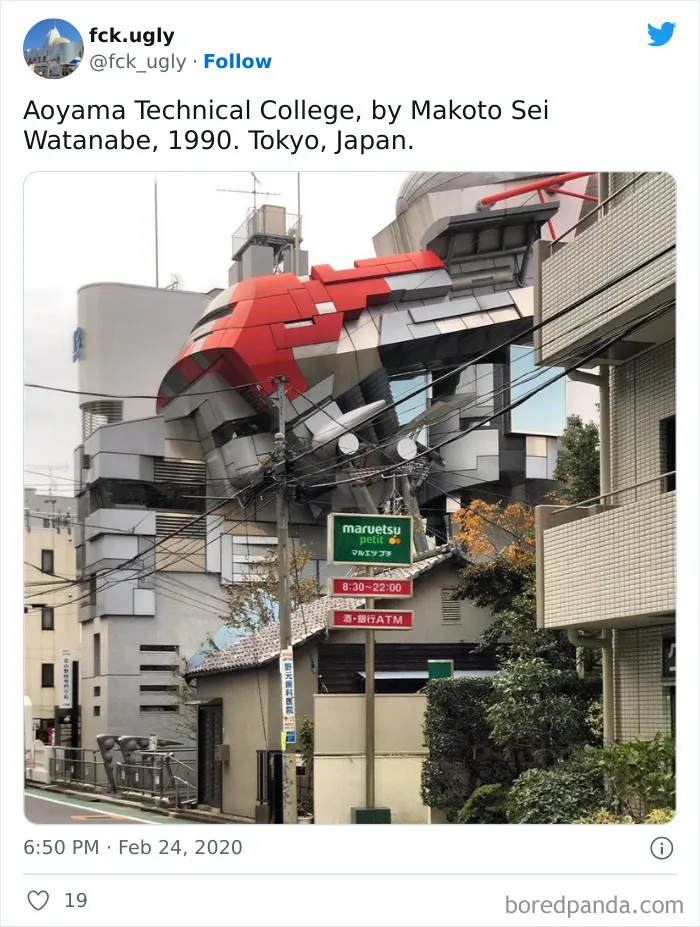 30 Times Architects Failed At Their Job, As Shared On This Twitter Page Dedicated To Ugly Buildings