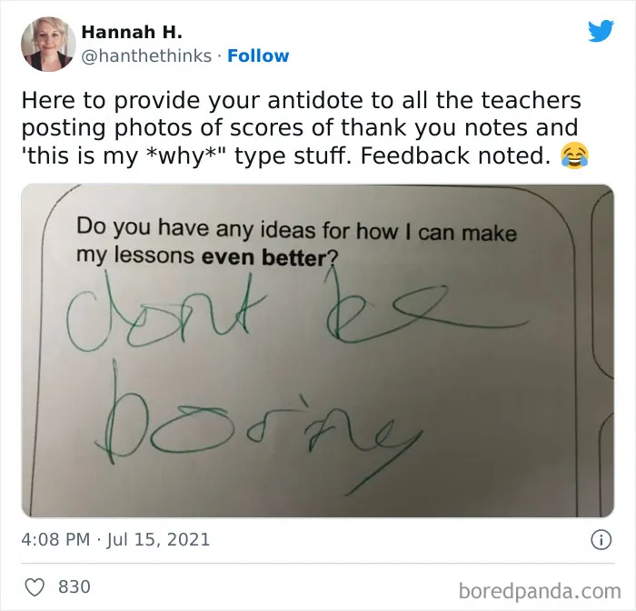 50 Times Teachers Tweeted Something So Hilarious, It Had To Be Shared
