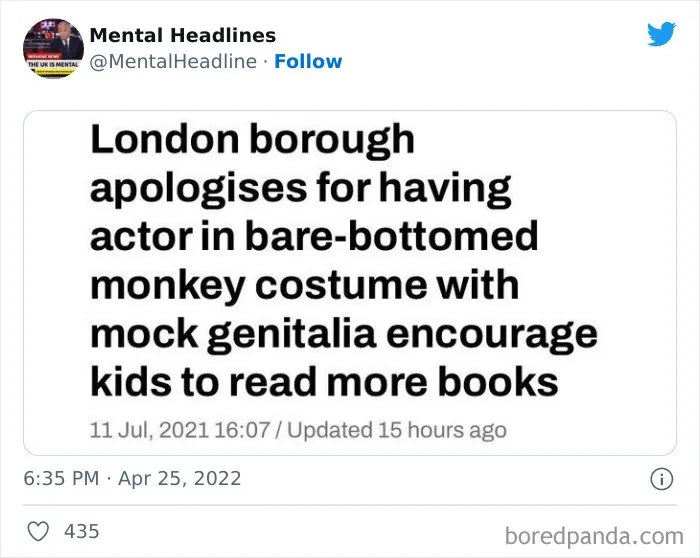 This Twitter Page Collects 50 Of The Funniest News Headlines Ever Spotted Online (New Posts)