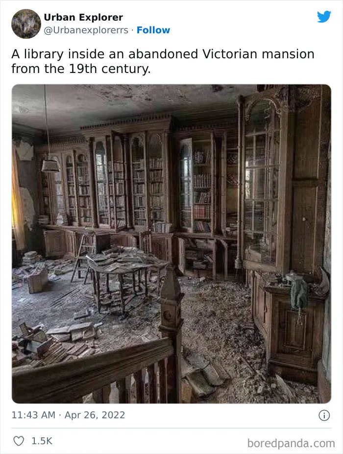 50 Of The Most Breathtaking Forgotten Places Shared On The ‘Urban Explorer’ Twitter Page
