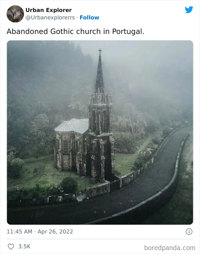 50 Of The Most Breathtaking Forgotten Places Shared On The ‘Urban Explorer’ Twitter Page