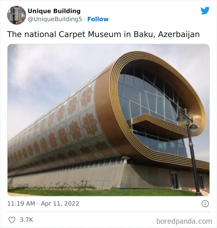 50 Of The Most Unique And Creative Buildings From All Over The World, As Shared On This Twitter Page