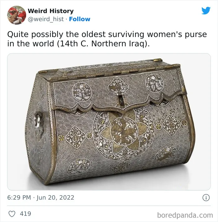 ‘Weird History’ Is An Account That Shares Interesting, Odd, And Funny Things That Happened Throughout History (50 New Pics)