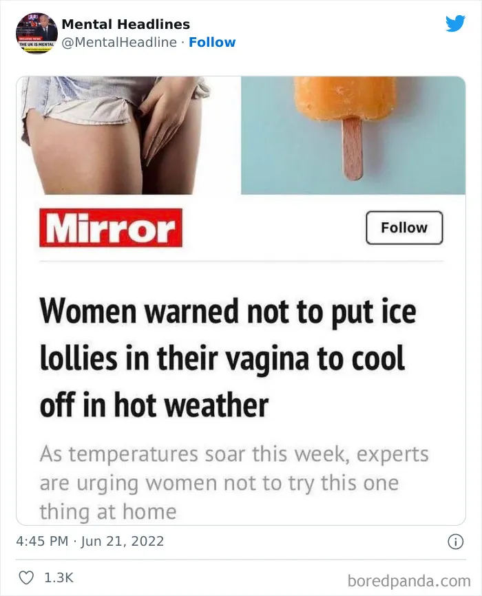 This Twitter Page Collects 50 Of The Funniest News Headlines Ever Spotted Online (New Posts)