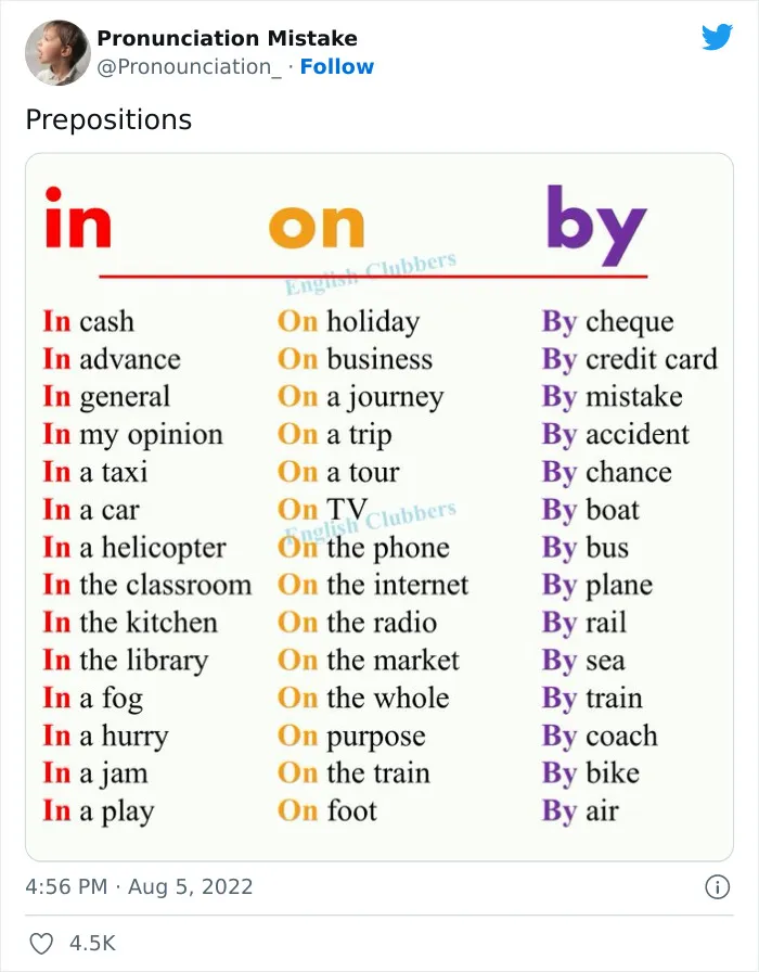 If You're Feeling Confused By The English Language, These 30 Tips By The "Pronunciation Mistake" Twitter Account May Clear Things Up