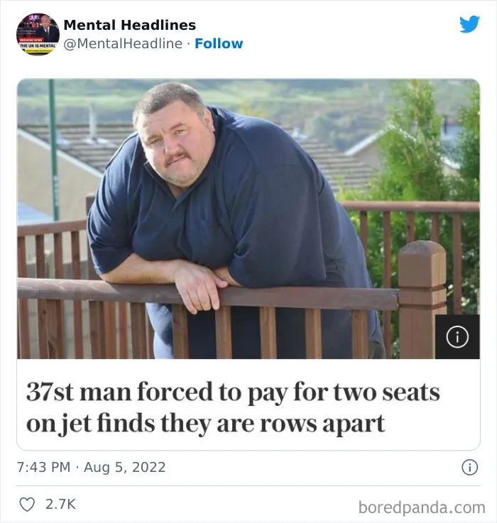 This Twitter Page Collects 50 Of The Funniest News Headlines Ever Spotted Online (New Posts)