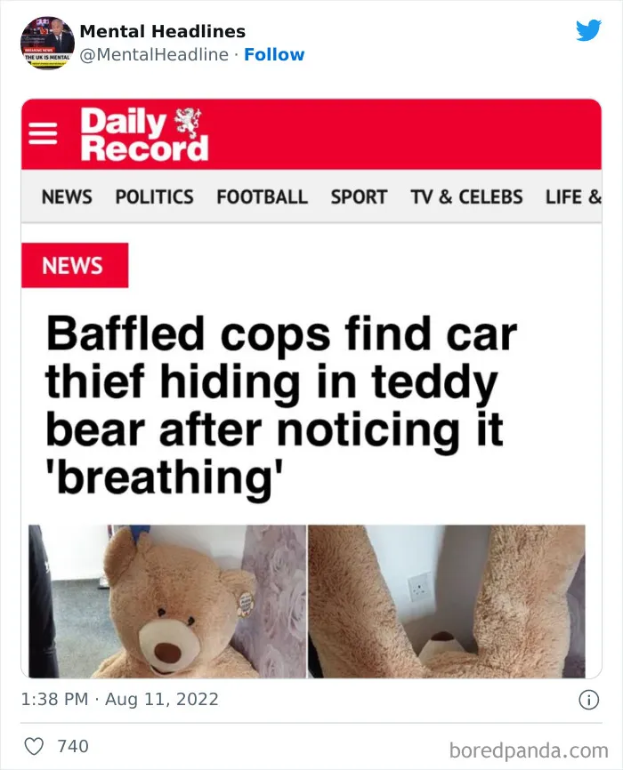 This Twitter Page Collects 50 Of The Funniest News Headlines Ever Spotted Online (New Posts)