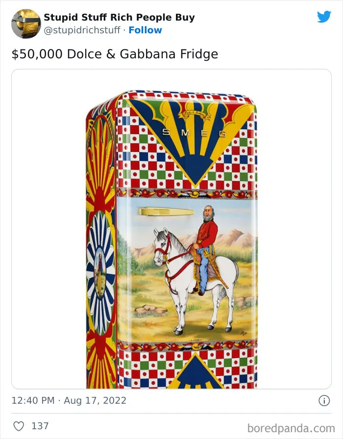 35 Times People Spotted Such Useless And Overpriced Items, They Could Only Describe Them As 'Stupid Stuff Rich People Buy'