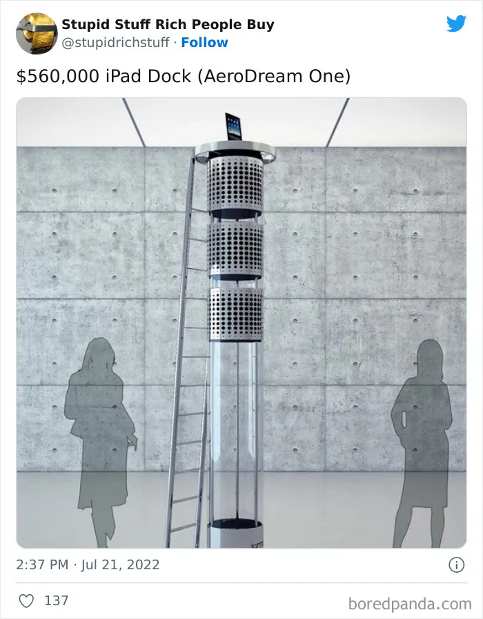 35 Times People Spotted Such Useless And Overpriced Items, They Could Only Describe Them As 'Stupid Stuff Rich People Buy'