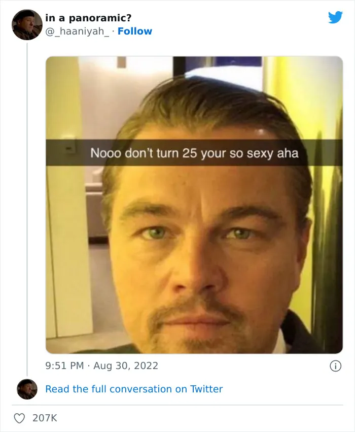 Leonardo DiCaprio Breaks Up With His 25-Year-Old Girlfriend And Twitter Can't Hold Back The Reactions, So Here Are 30 Of The Best Ones