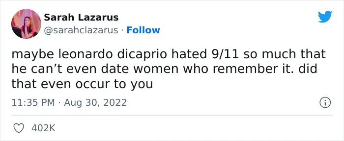 Leonardo DiCaprio Breaks Up With His 25-Year-Old Girlfriend And Twitter Can't Hold Back The Reactions, So Here Are 30 Of The Best Ones