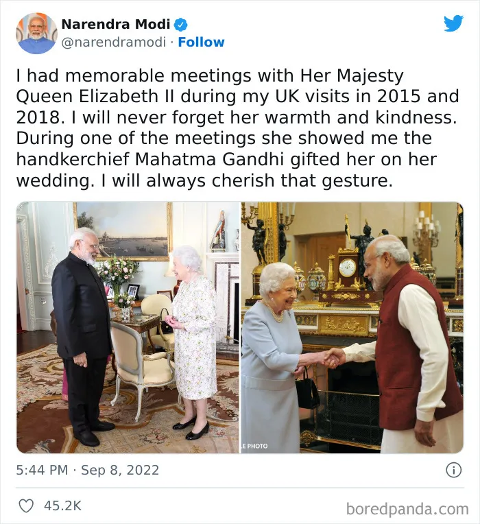 The World Reacts To Queen Elizabeth II’s Passing (50 Tributes)