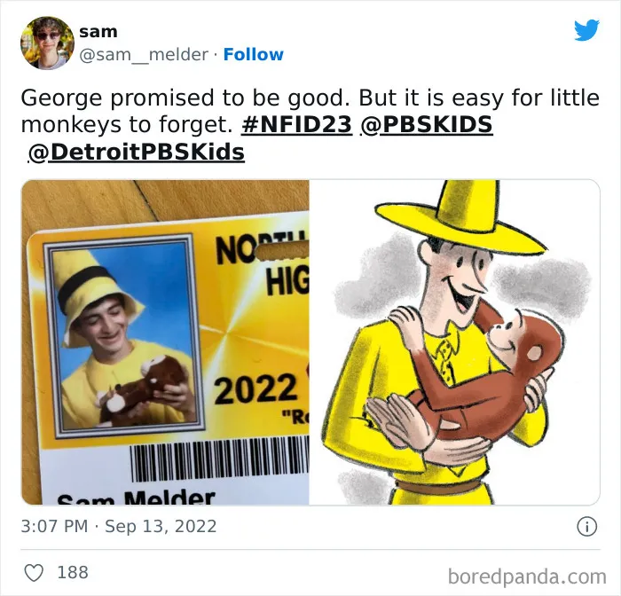This High School Has A Tradition Of Letting Seniors Dress Up For Their ID Pictures, Here Are 30 Of The Ones Who Totally Slayed This Year