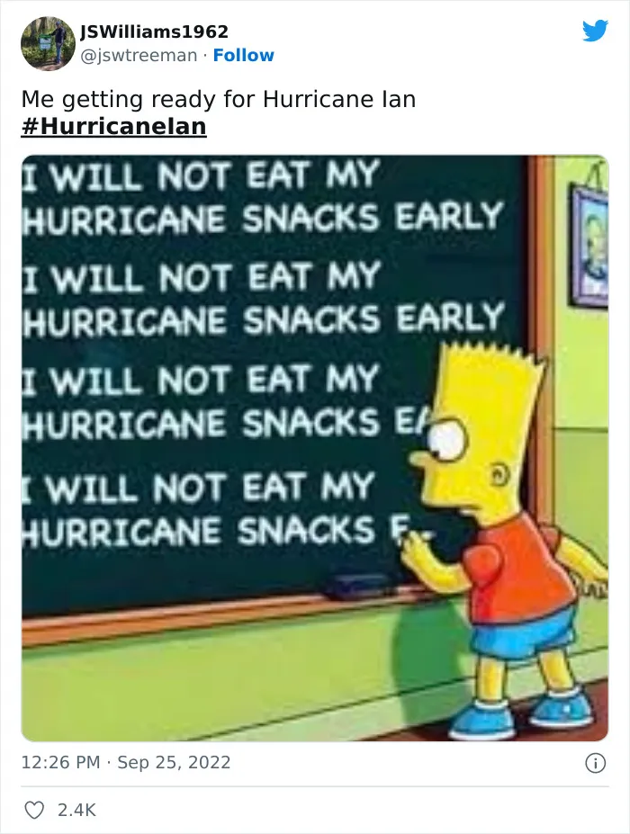 30 Of The Best Memes And Jokes About Hurricane Ian To Keep All The Florida Men Sane