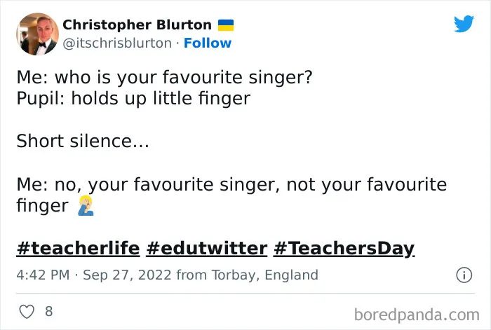 50 Times Teachers Tweeted Something So Hilarious, It Had To Be Shared