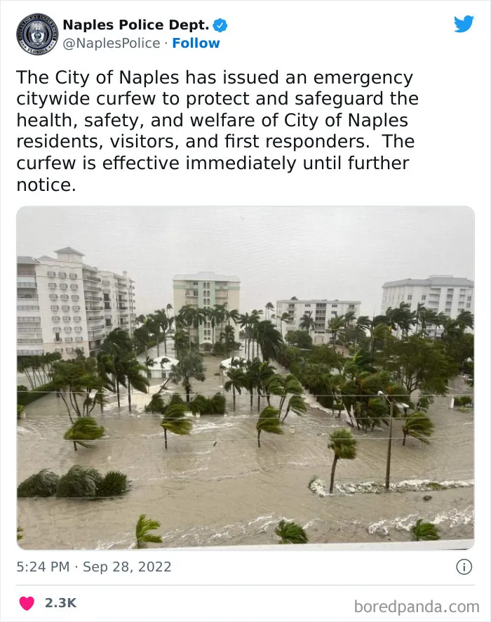 35 Of The Most Surreal Pics That Sum Up The Catastrophe Followed By Hurricane Ian