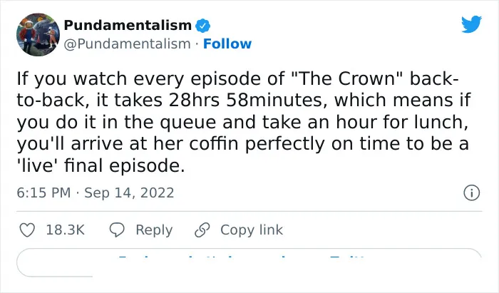 30 Of The Best Memes And Reactions To The Very British Queue Throughout London To See The Queen In State At Westminster