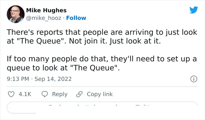 30 Of The Best Memes And Reactions To The Very British Queue Throughout London To See The Queen In State At Westminster