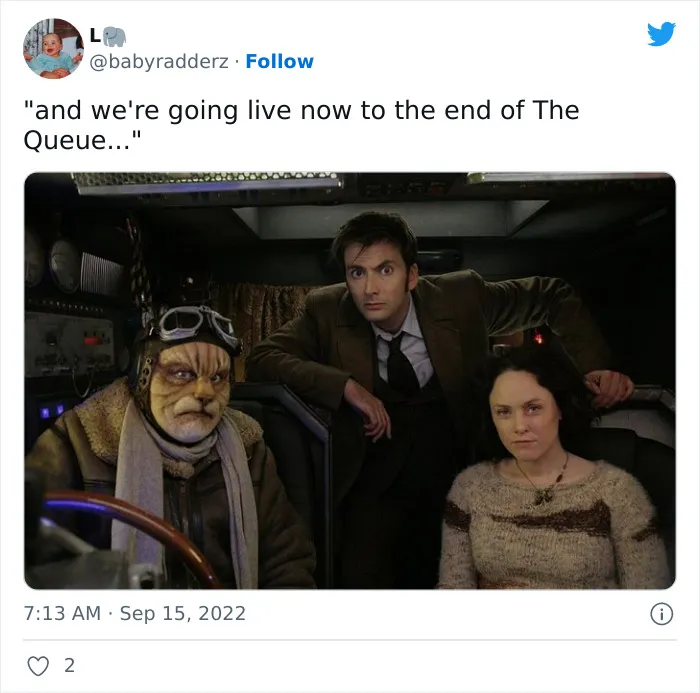 30 Of The Best Memes And Reactions To The Very British Queue Throughout London To See The Queen In State At Westminster