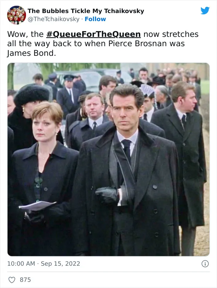 30 Of The Best Memes And Reactions To The Very British Queue Throughout London To See The Queen In State At Westminster