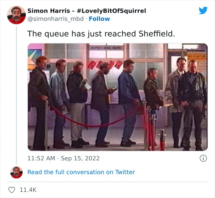 30 Of The Best Memes And Reactions To The Very British Queue Throughout London To See The Queen In State At Westminster