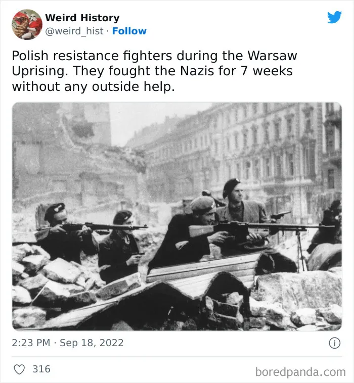 ‘Weird History’ Is An Account That Shares Interesting, Odd, And Funny Things That Happened Throughout History (50 New Pics)
